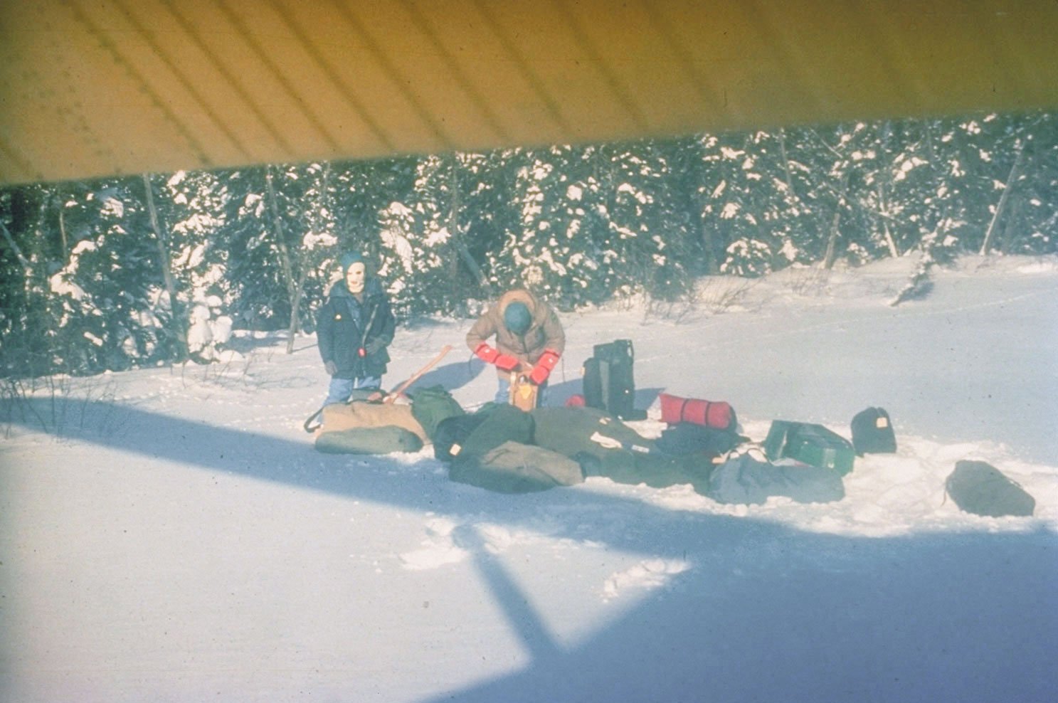 Parting shot of us with our gear. (image 6 of 22)