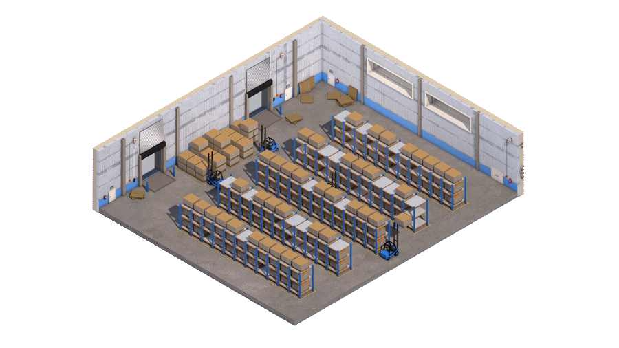 FACTORY LOOPIn game there were certain looped clips of factories organizing shipments along with cargo being hauled off in trucks/ships/and planes. These would pop up in a little window on the side as you continued to manage your company from your o…