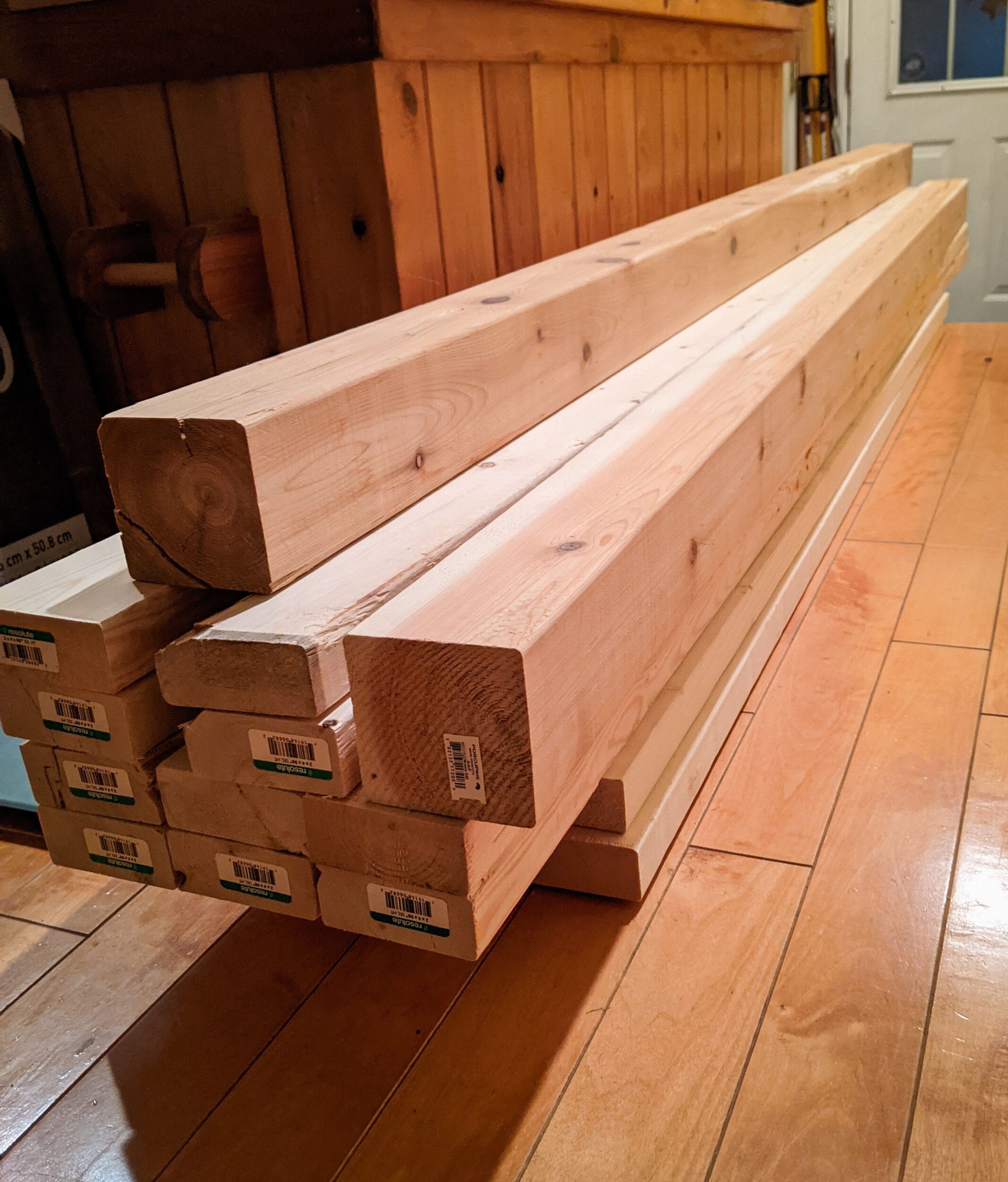 Woodworking Workbench - Buying (some) Lumber