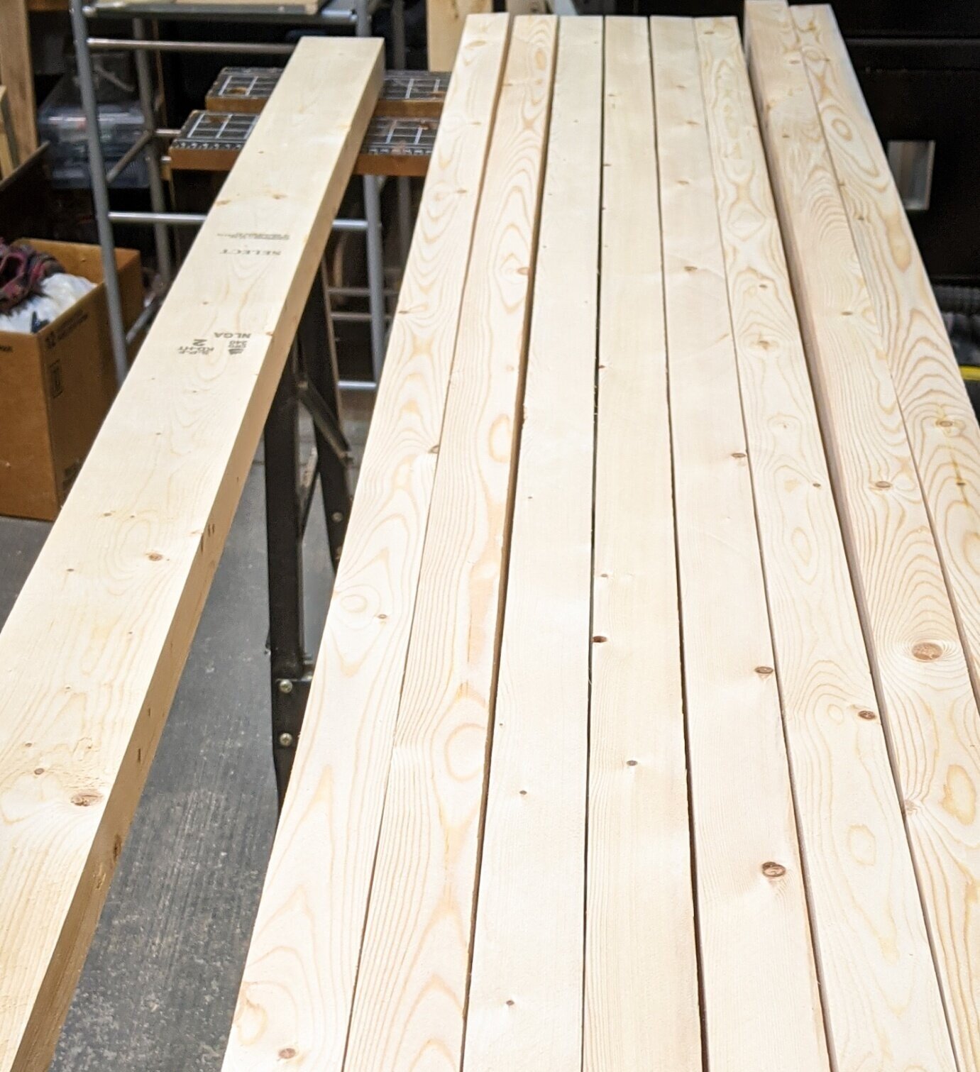 Woodworking Workbench - Change of plans
