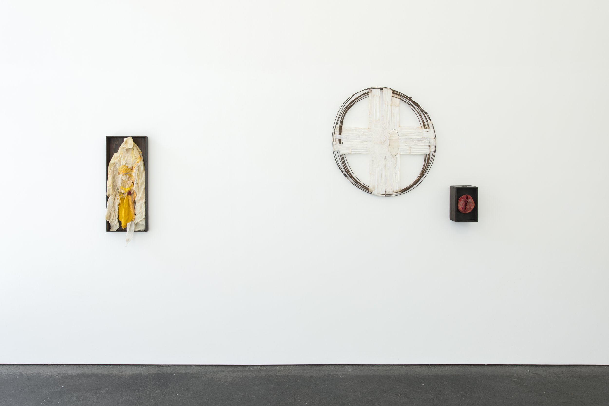 Junko Oki, installation view 'Truly Indispensable' at Office Baroque, Brussels, 24 April – 8 June 2019. Photo: Isabelle Arthuis