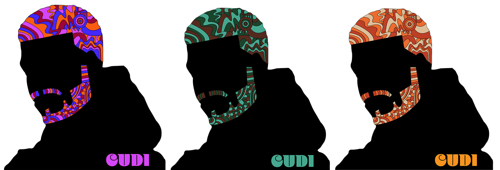 Kid Cudi Milton Glaser Rendition