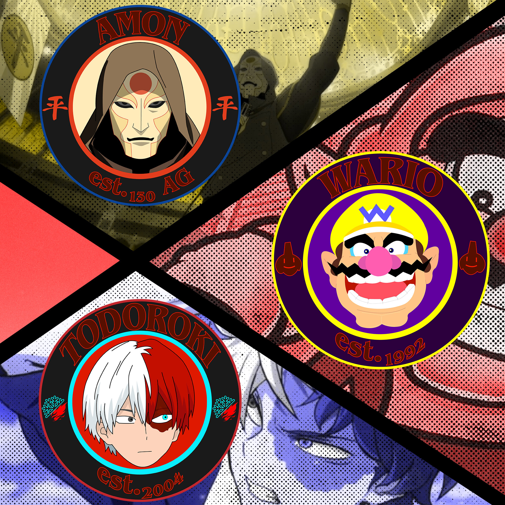 Character Badges