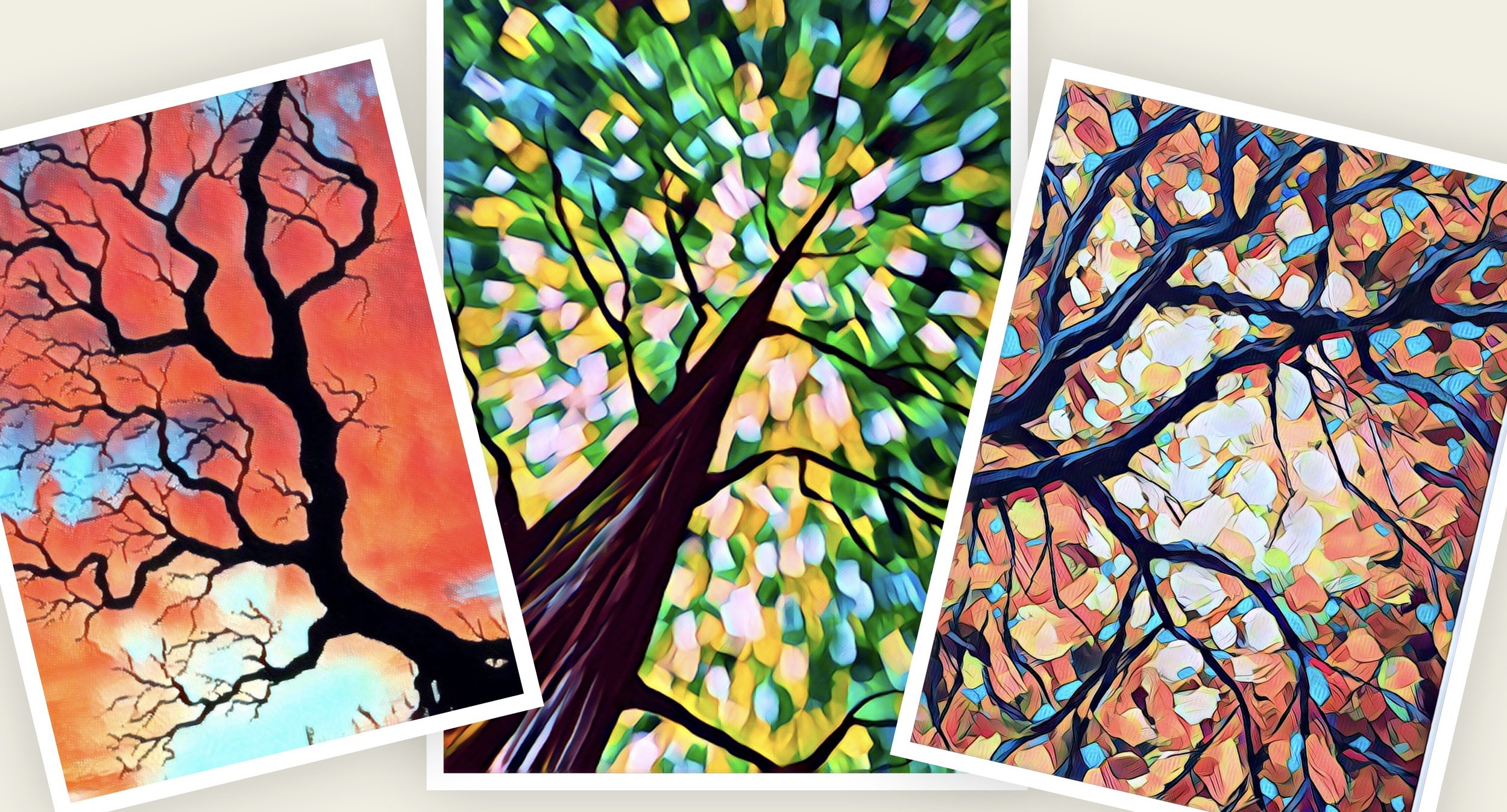 Branches and Sky Acrylics Class