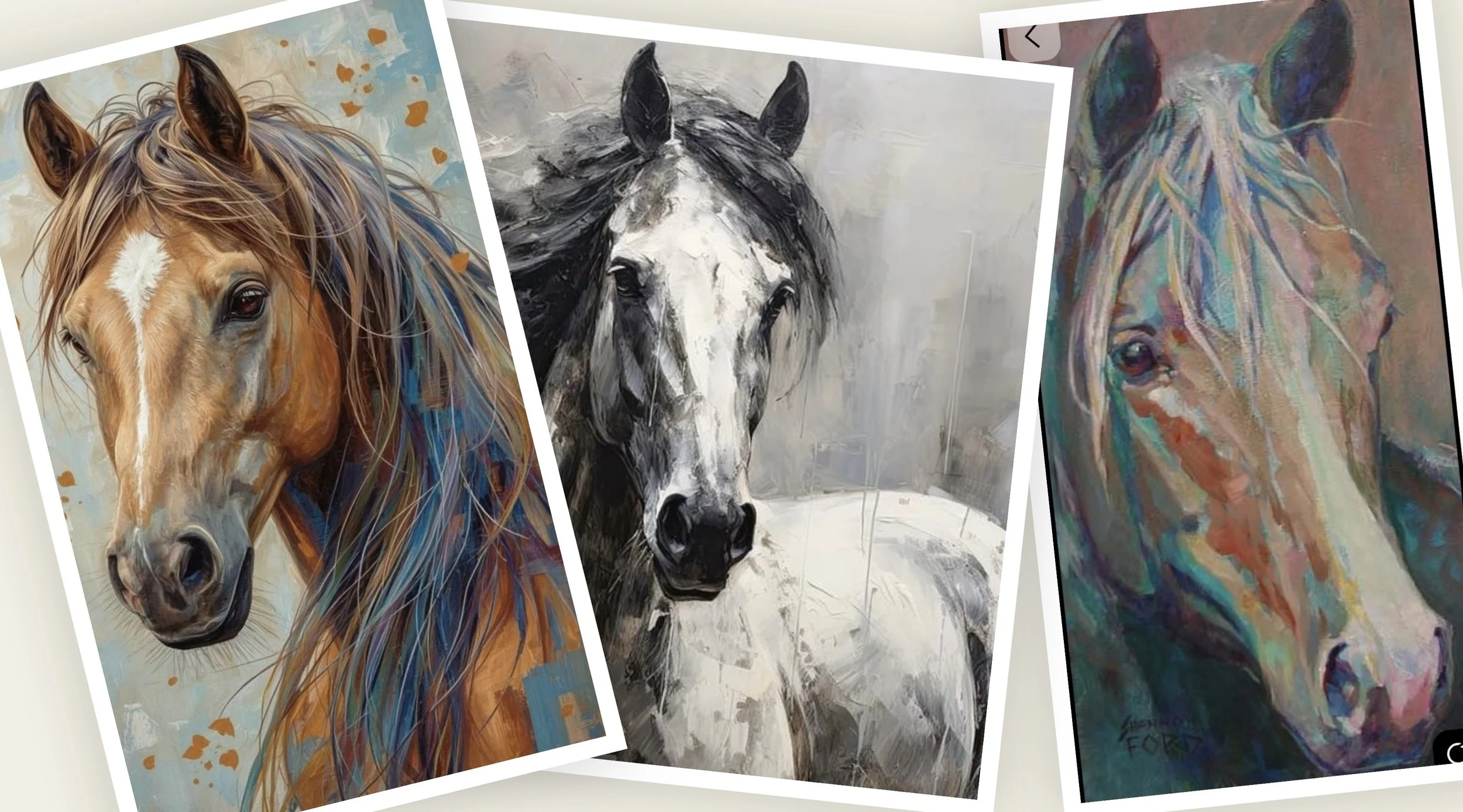 A Horse of a Different Color - Alcohol Ink Class