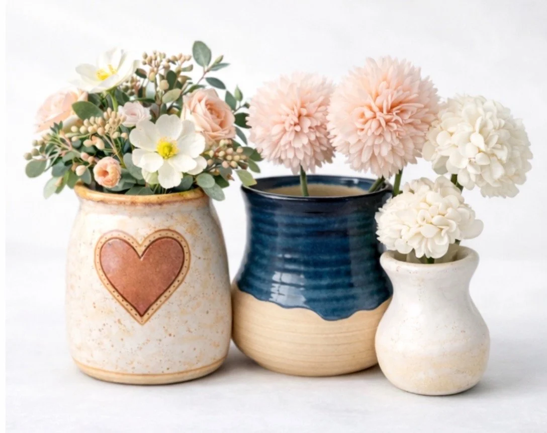 Hand Building Pottery Workshop - Build a Vase