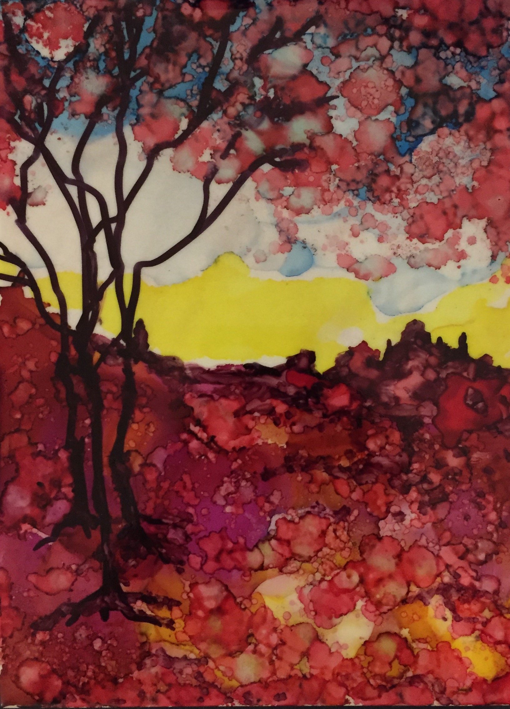  Introduction to Alcohol Ink Class