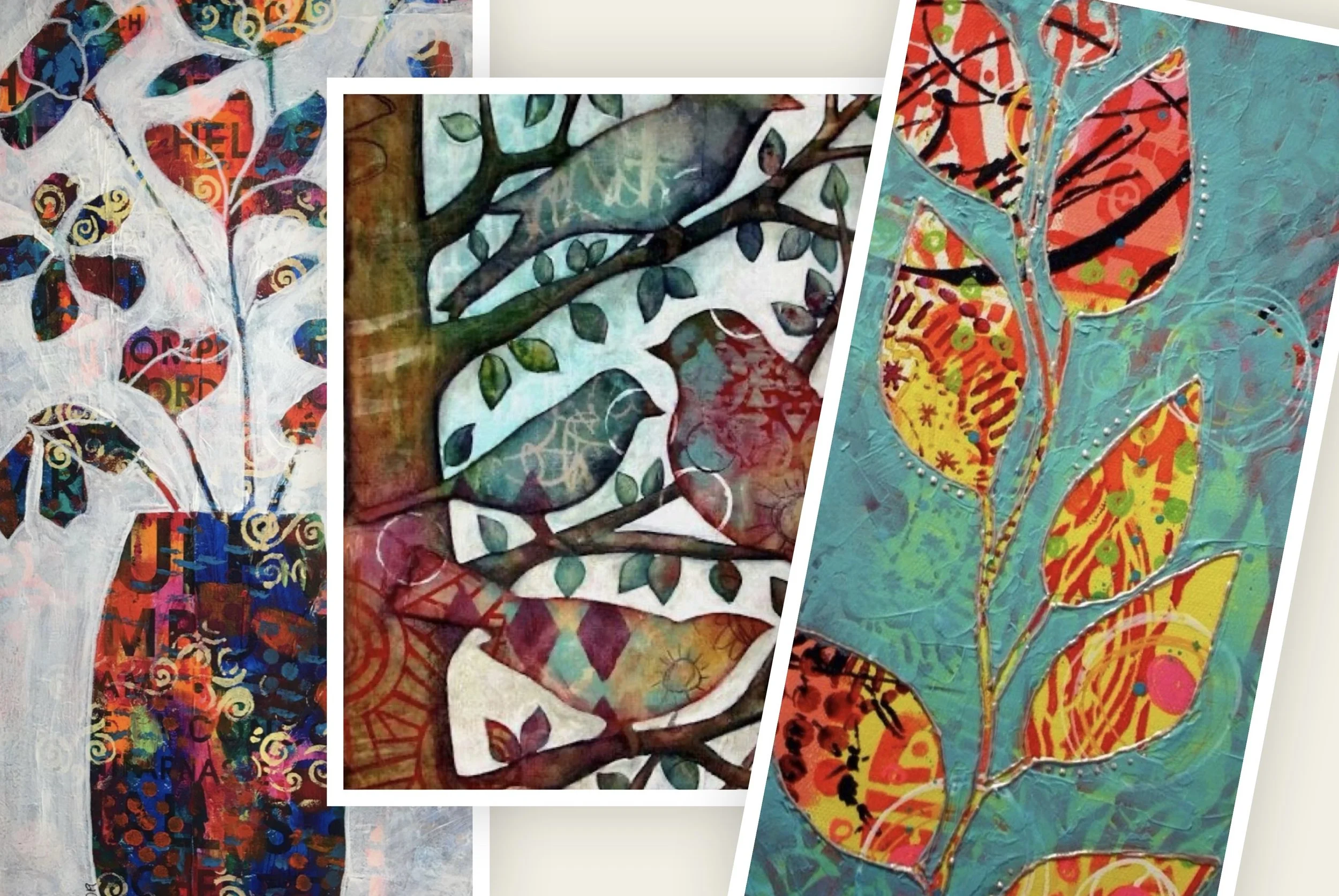 Stencils, Paint &amp; Paper Class