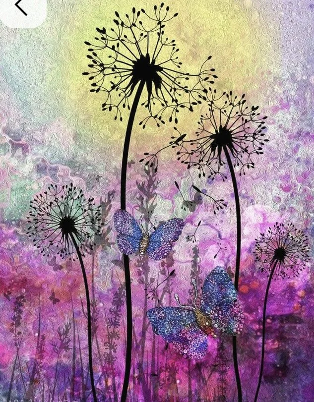 Wildflowers and Weeds - Mixed Media and Acrylics Class
