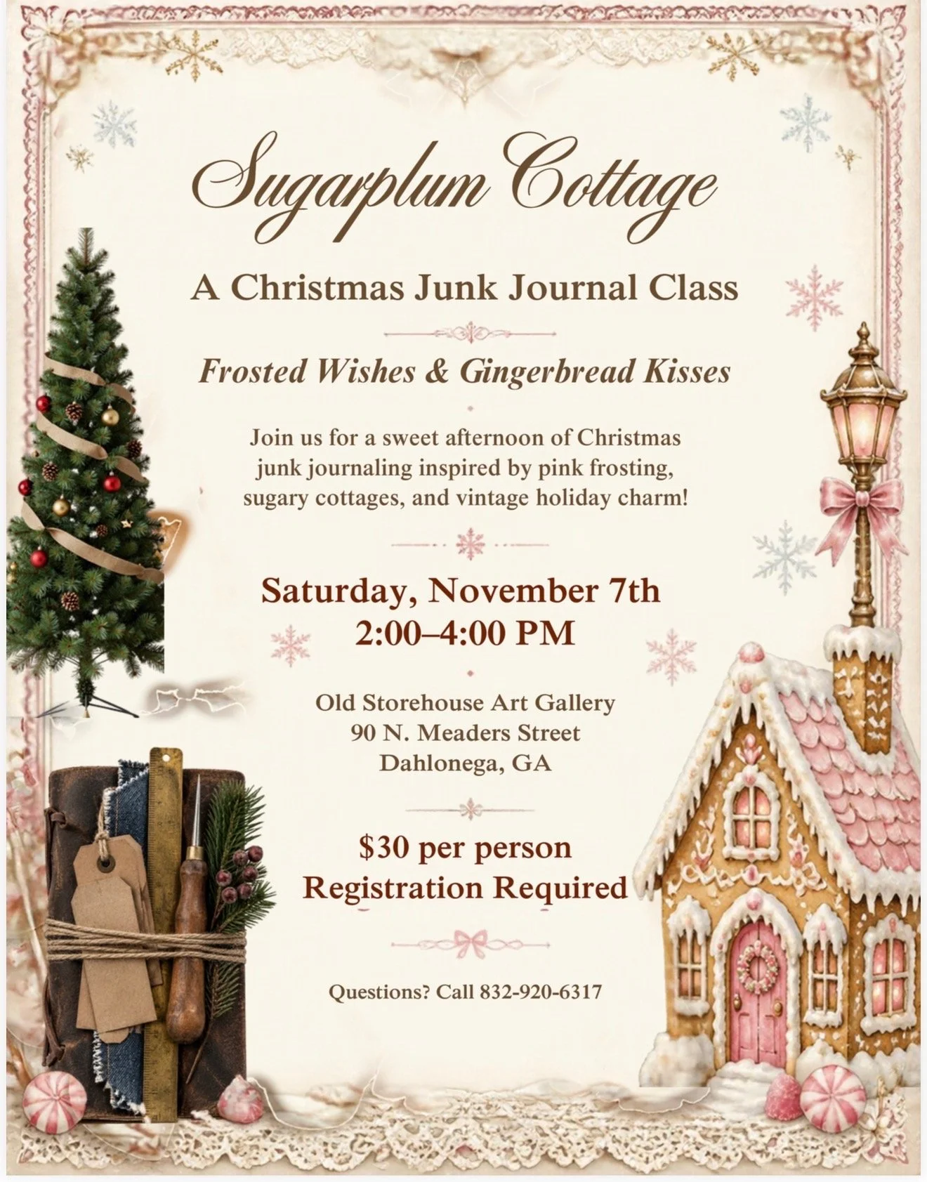 Junk Journaling - Sugarplum Cottage