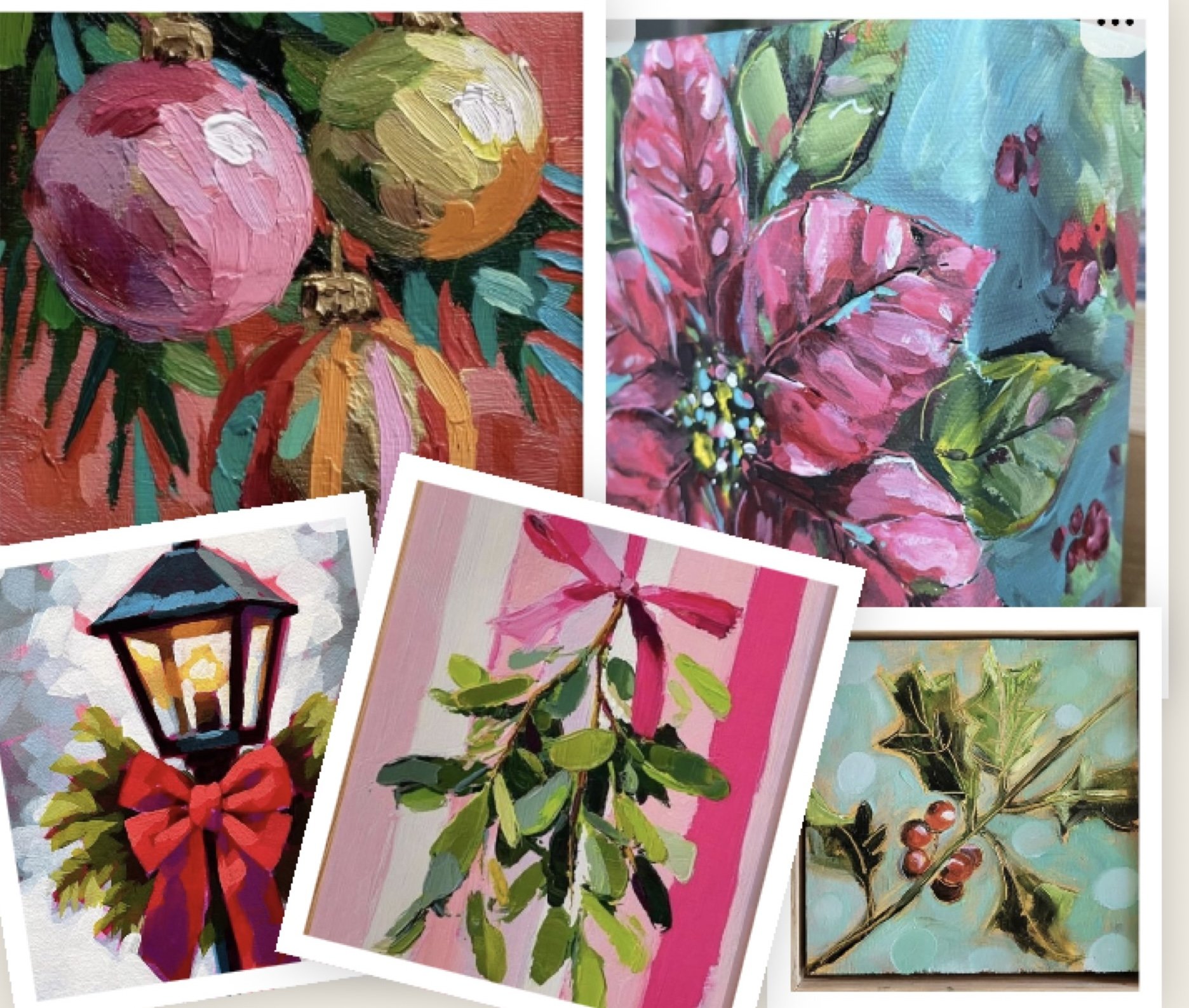 Little Touch of Christmas - Acrylics Class