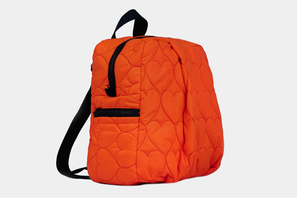 orange book bag