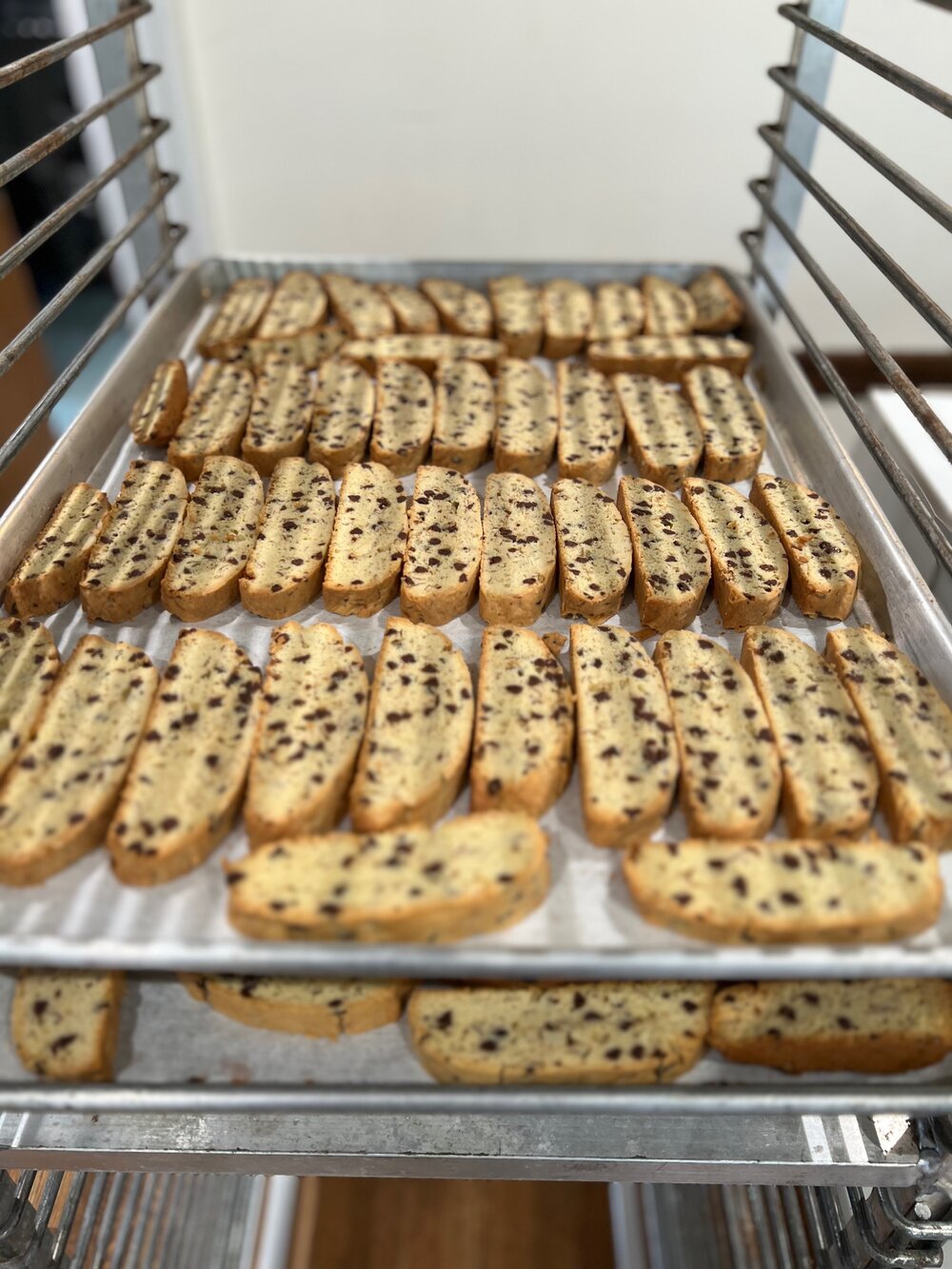Almond/Chocolate Biscotti — South Fork Bakery