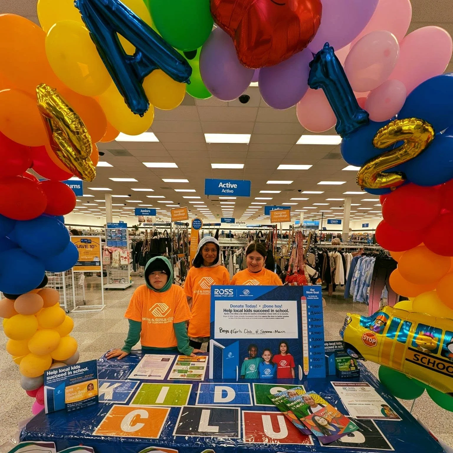 Every child deserves a chance to succeed in school. Our Power Hour program @bgcsonomamarin helps kids improve grades and build confidence. Now through March 1st, donate at checkout at @rossdressforless and make a difference! 

#BGCAxRossStores #Great