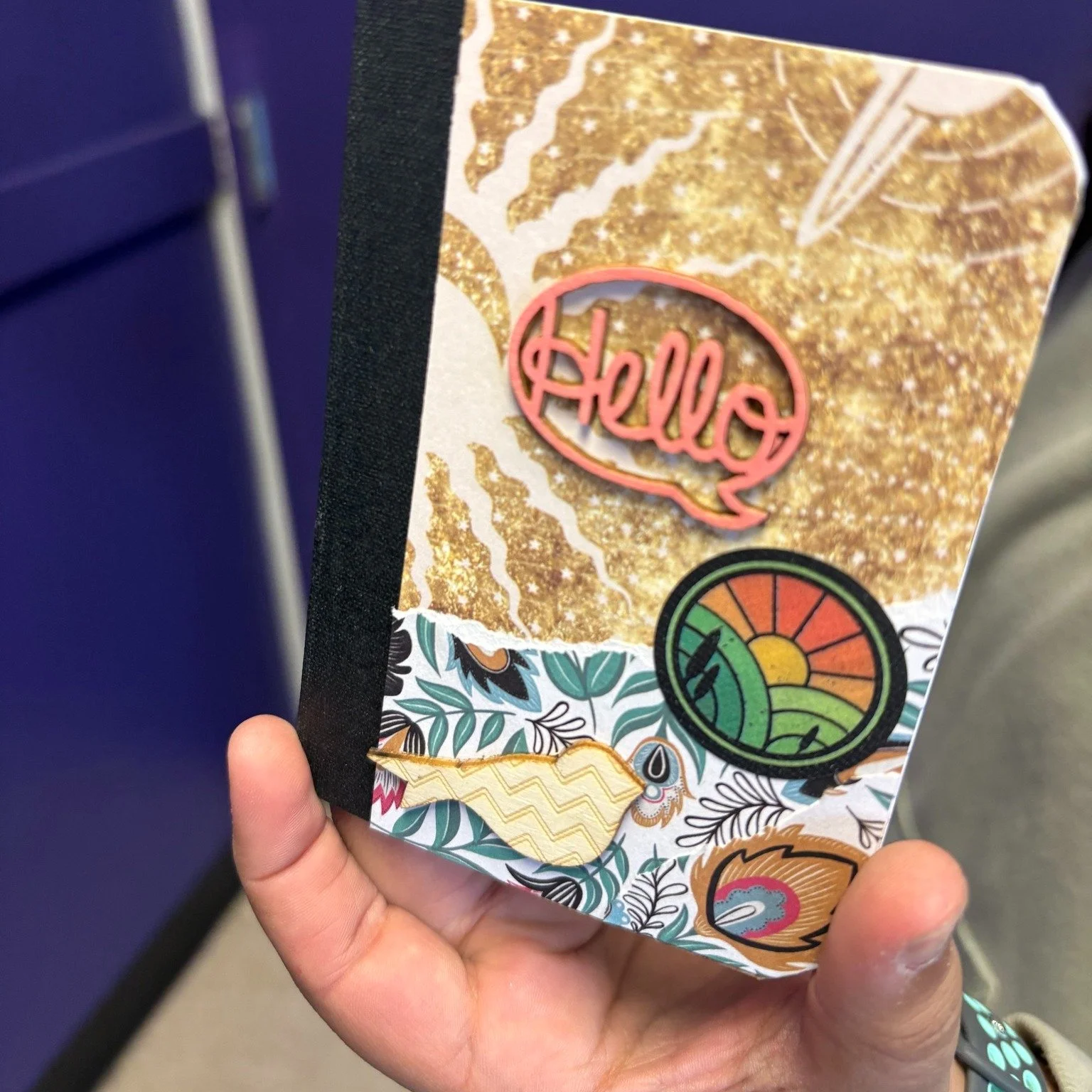 Our teens recently explored their creativity, identity and self-expression through Identity Art, designing personalized journal covers that reflect who they are and what matters most to them.

Each piece was completely unique&mdash;a mix of creativit