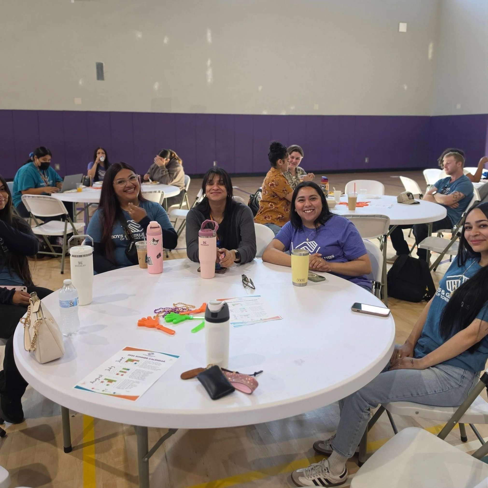 Strong leaders build strong Clubs! 

This week, Program Leaders from all across Sonoma County gathered for our Program Leadership Team meeting at the Roseland Community Clubhouse. As we gear up for the busy months ahead, coming together as a team is 