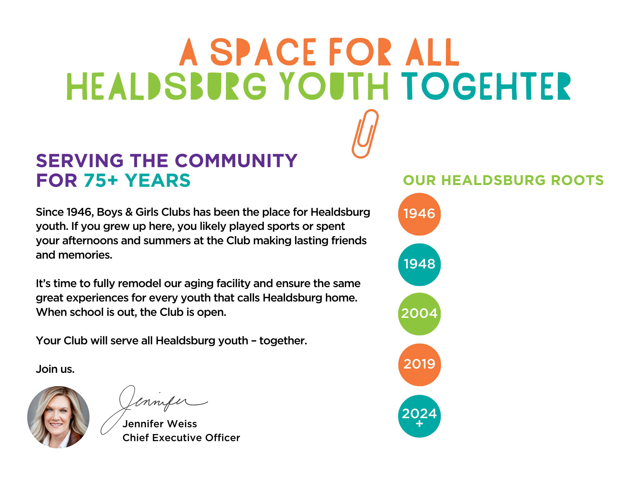 Un espacio para todos - Healdsburg Youth Together