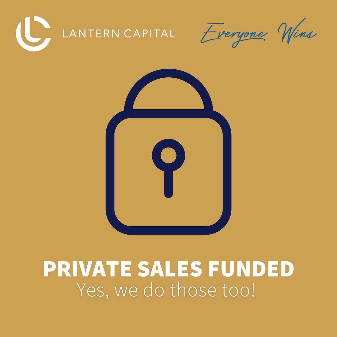 Why partner with Lantern Capital? Private or public, new or used, simple or complex &ndash; we have the experience, relationships, and expertise to get your equipment funded and get you back to work. 

Hit us up with your private sale at 1-855-LANT-C