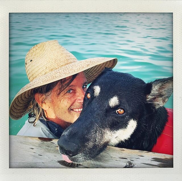 More sweet times on the boat. Smokey and I are getting less and less anxious at about the same rate! #sarasotaboating @riekedale #jennyachesonphotography