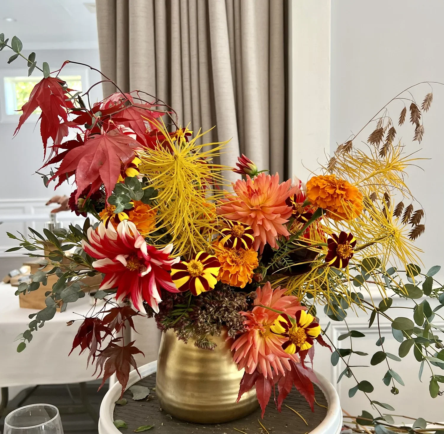 Wine & Design: Thanksgiving Tablescape