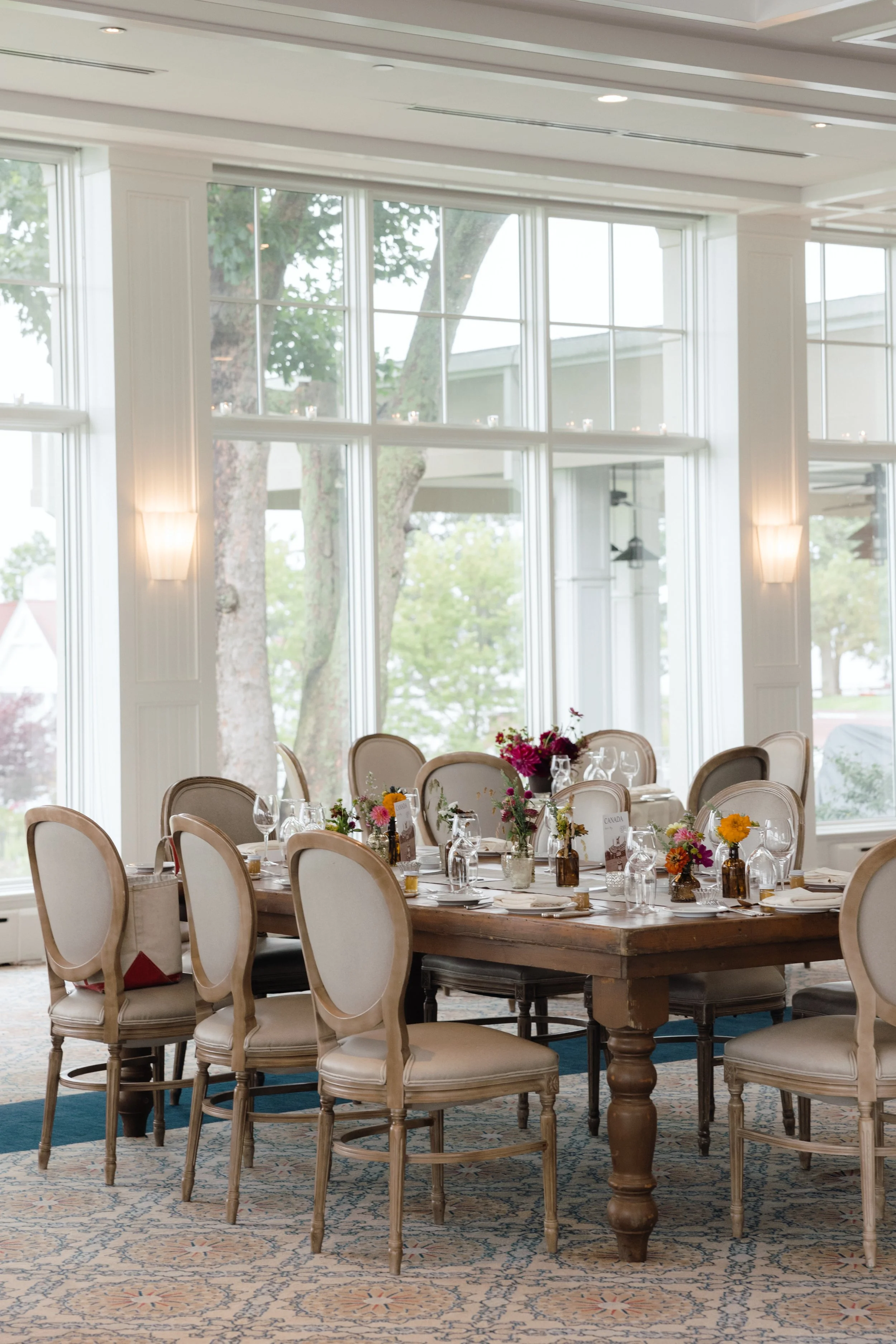 Upscale tablescape