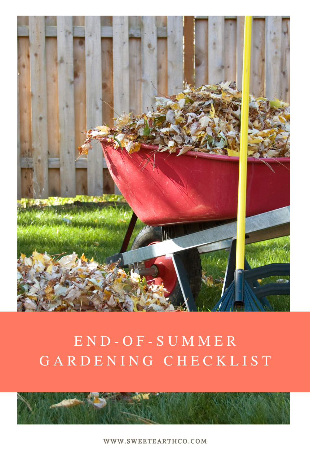 The End of Summer Checklist