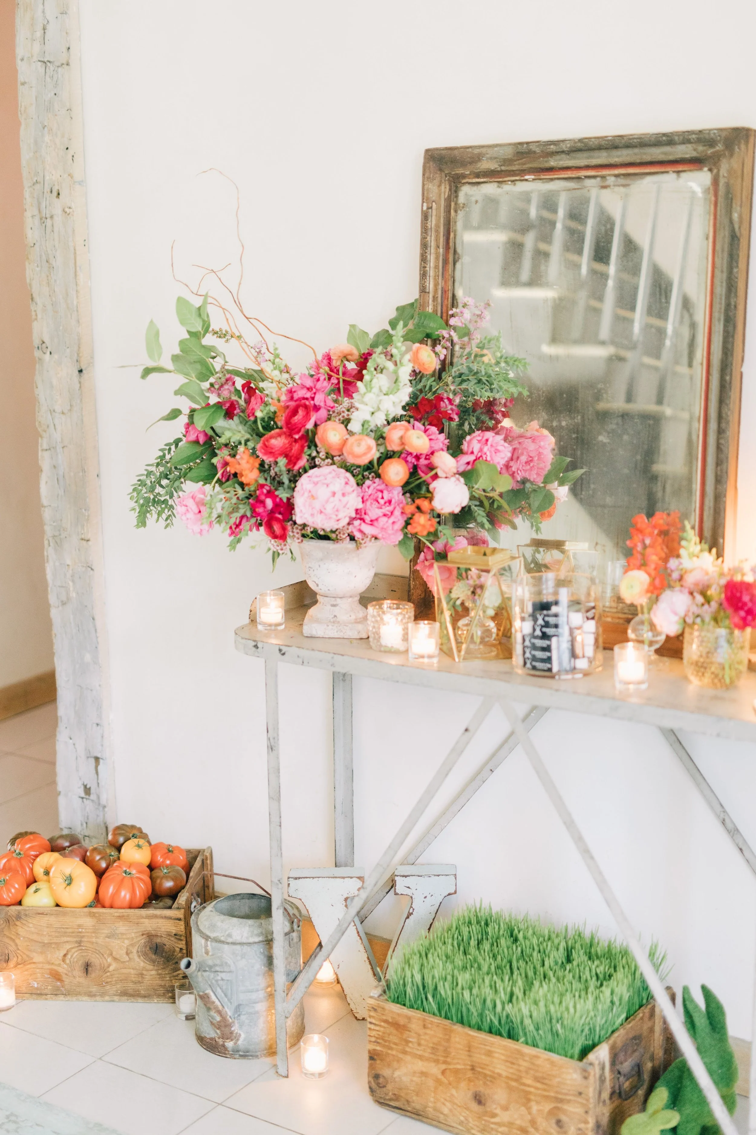 Entryway florals