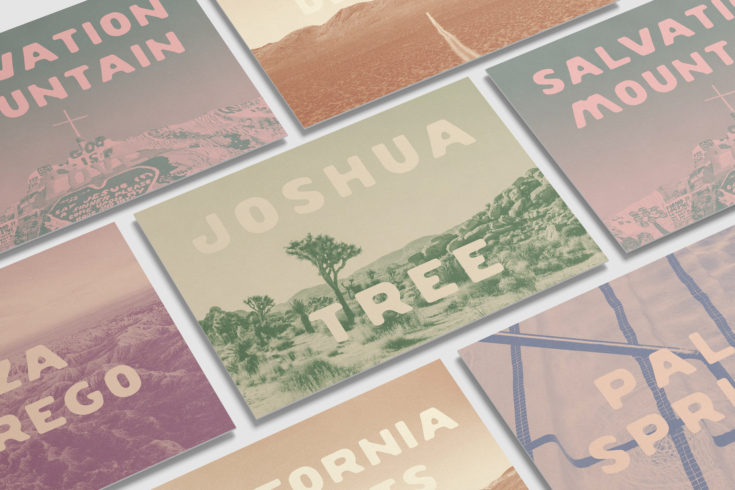 California Deserts Postcards