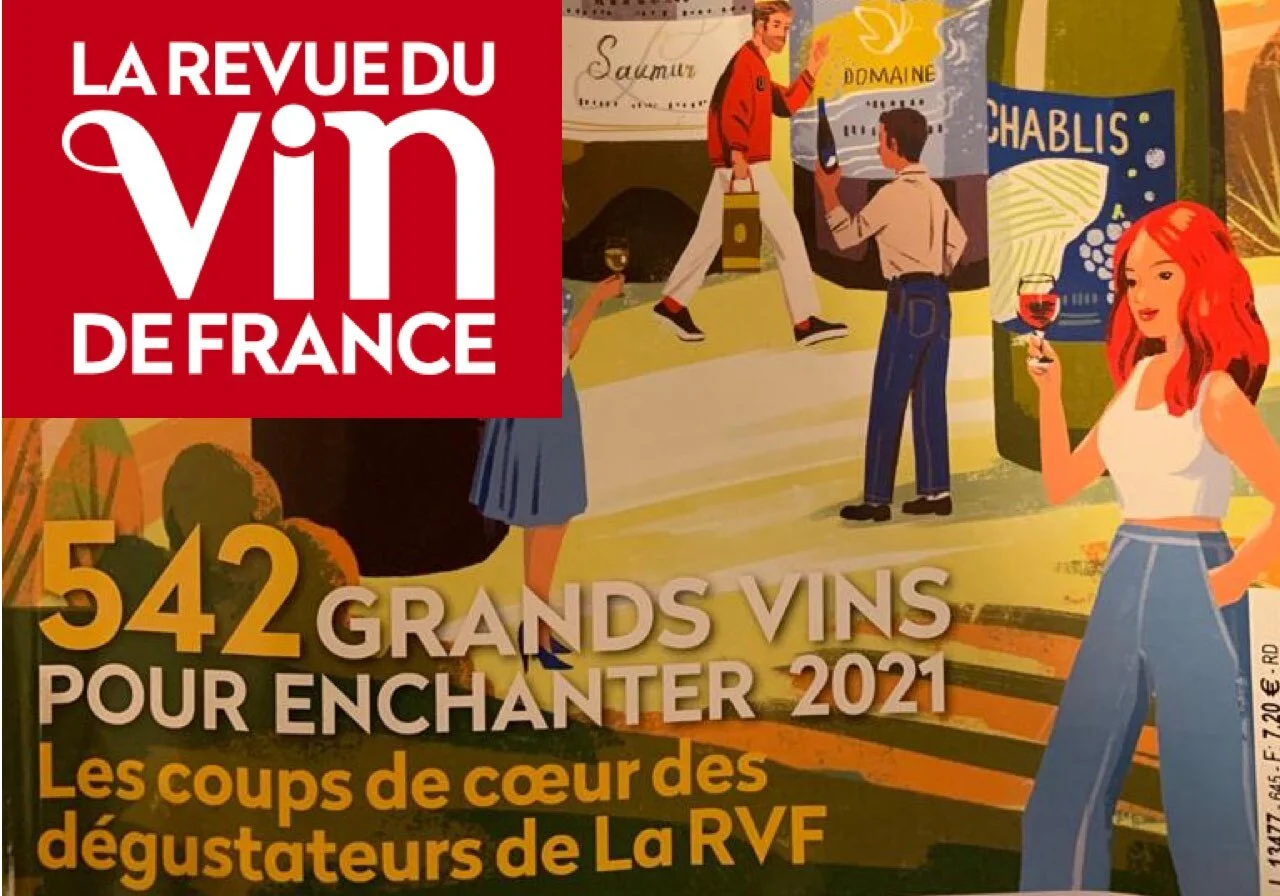 Une mention élogieuse dans “La Revue du Vin de France” de Novembre 2020!