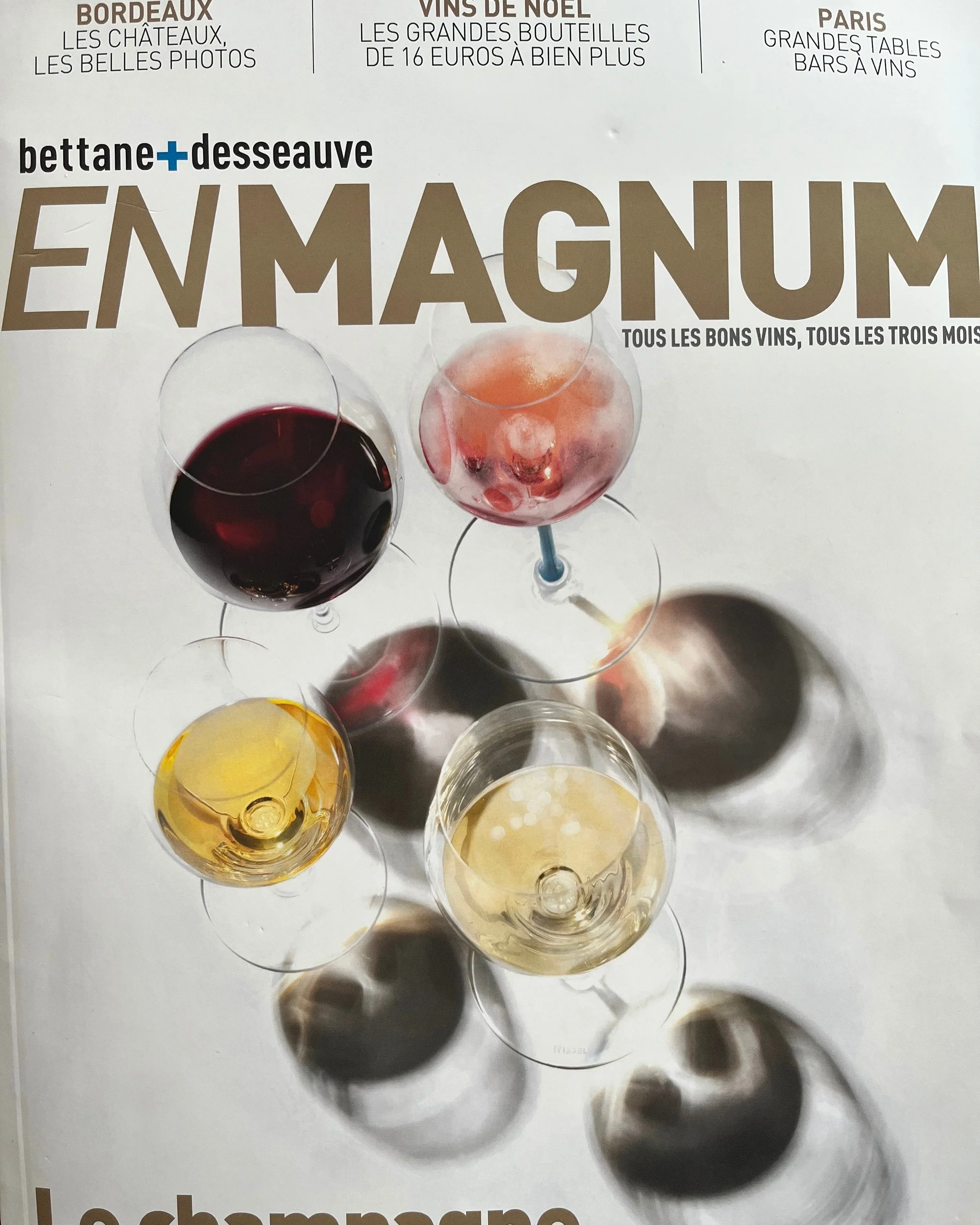 Quand la passion et le savoir-faire de notre pinot noir se retrouve dans un grand magazine