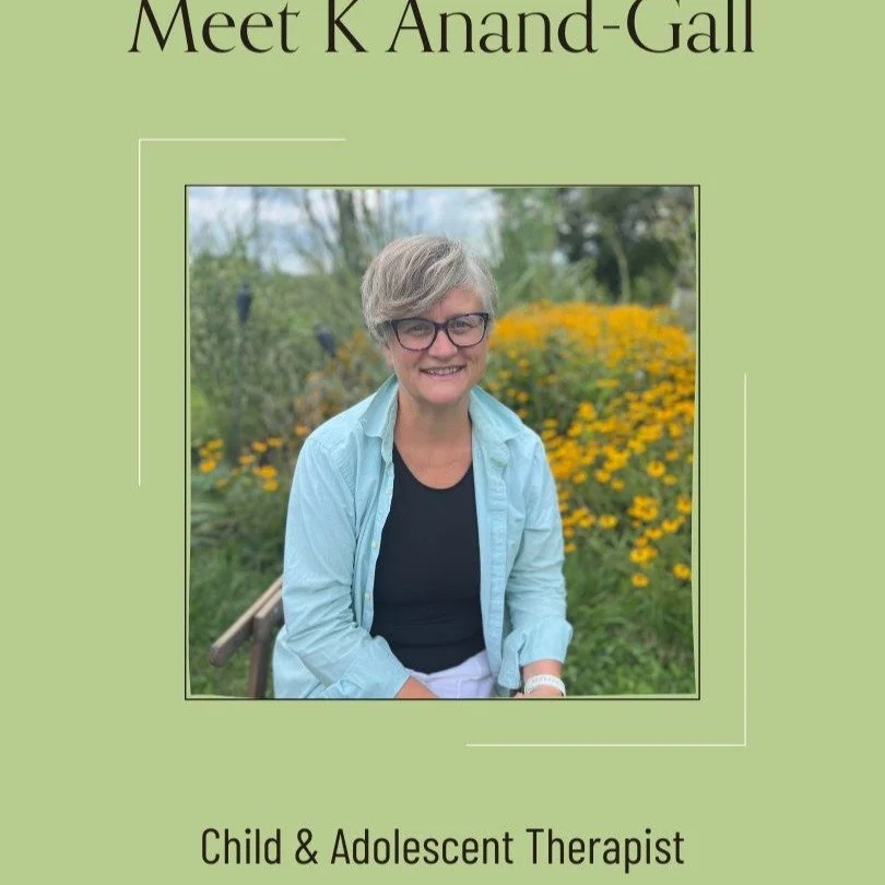Meet K!
K works with children, teens, and adults, to cope with trauma, loss and grief, anxiety, and depression. They also enjoy working with parents and children who are navigating the complex challenges that can arise in foster and adoptive famil