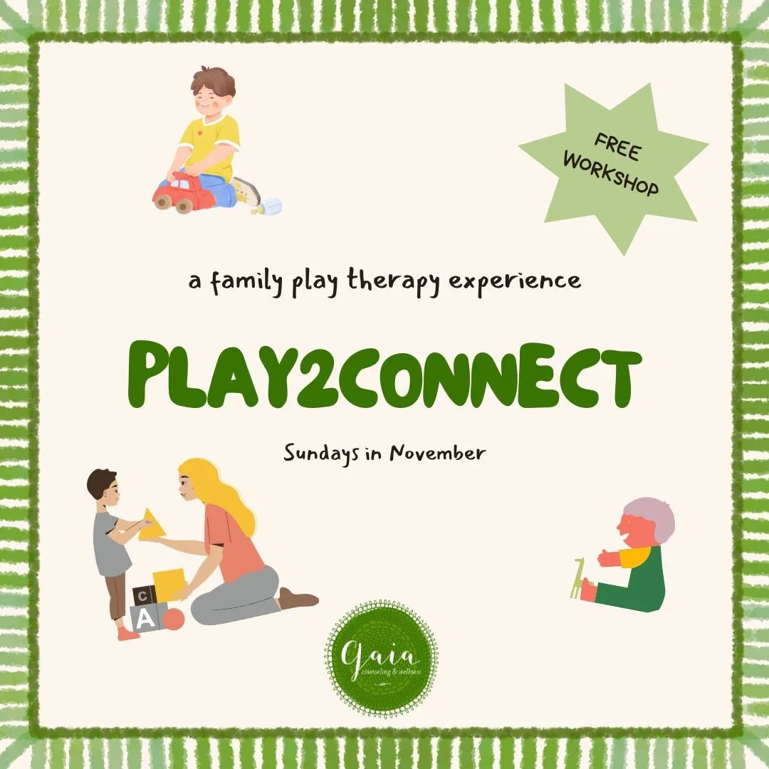 Bring your family for an afternoon in the play room! In this free 3-hour session with Brooke Sparks, your family will get to experience the magic of play therapy in action through interactive, kid-friendly activities designed to help your family comm