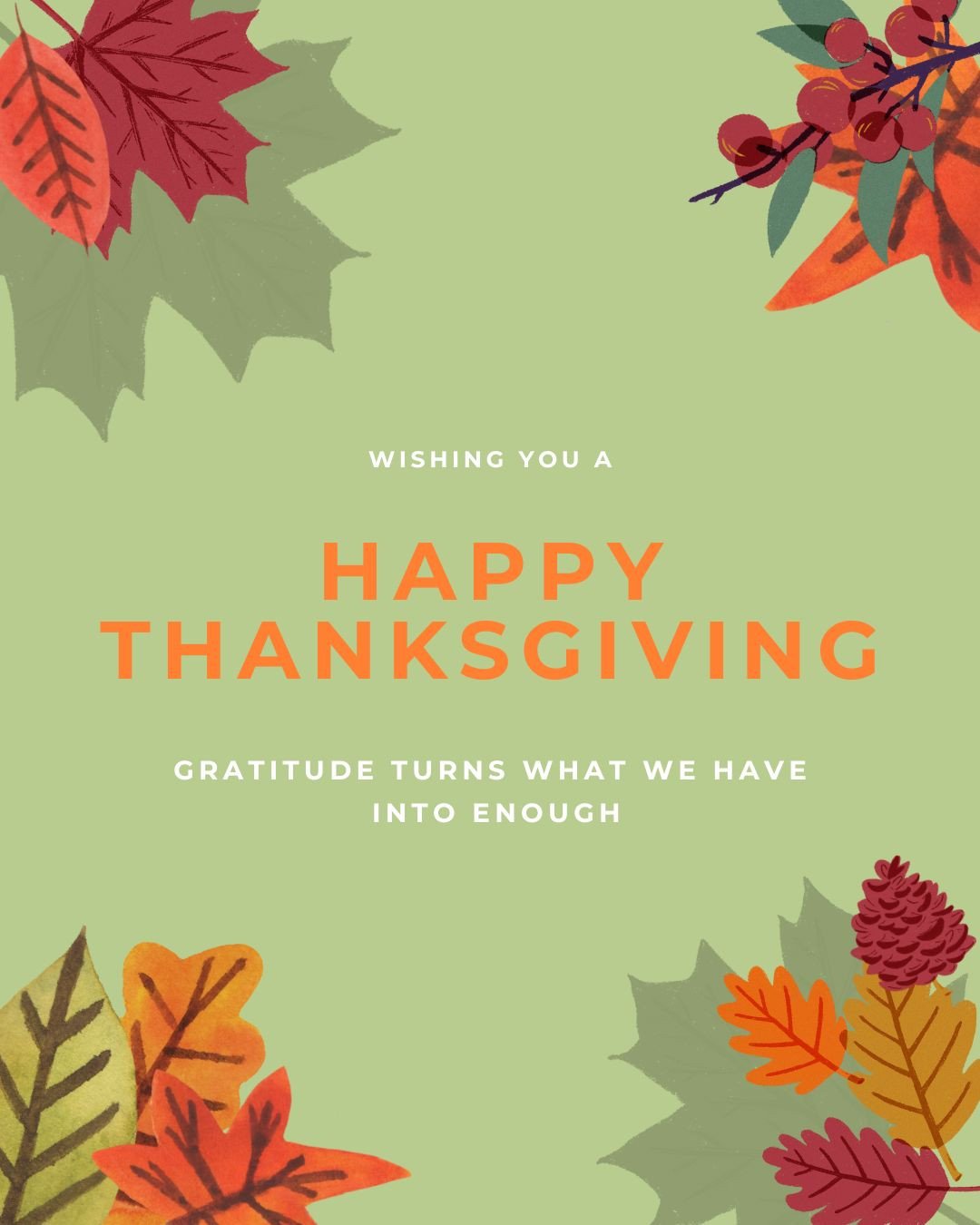 As we slow down for the holiday, we&rsquo;re holding deep gratitude for our clients, partners, and community. Thank you for trusting us with your stories and allowing us to walk alongside you on your healing journey.⁠
Wishing you a peaceful and nouri