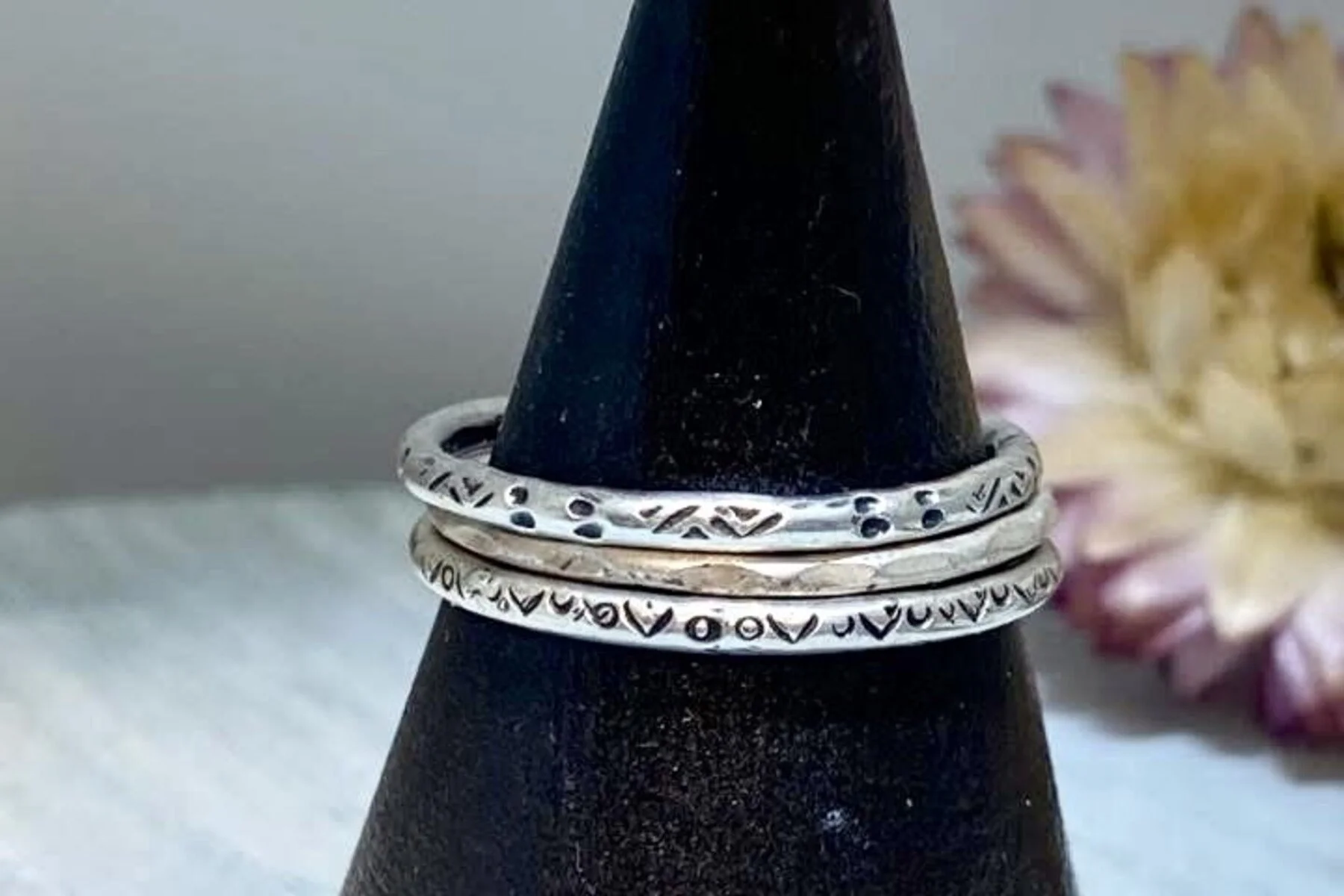 Introduction to Silversmithing: Stacking Rings Workshop