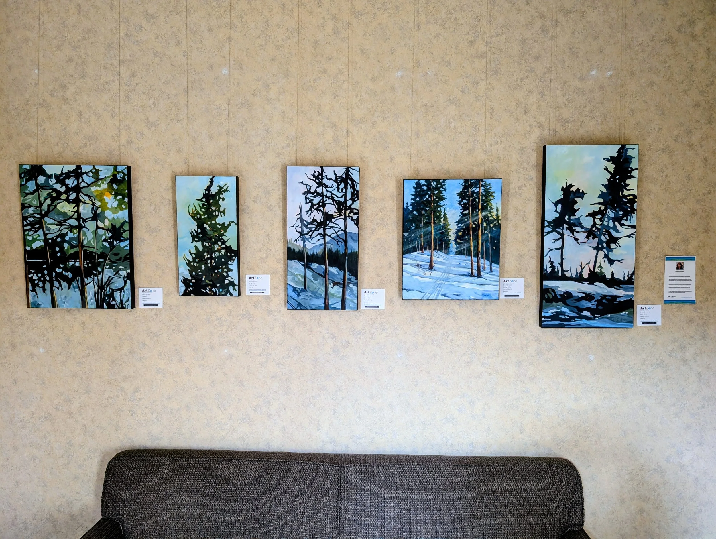 Lower Lobby - Sun Peaks Grand Hotel - Cheryl Christian