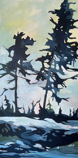 Cheryl Christian, Move Closer, Acrylic, 15” x 30”, $495.00.jpg