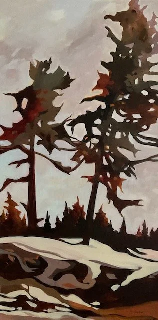 Cheryl Christian, Best Friends, Acrylic, 30” x 15”, $495.00 (1).jpg