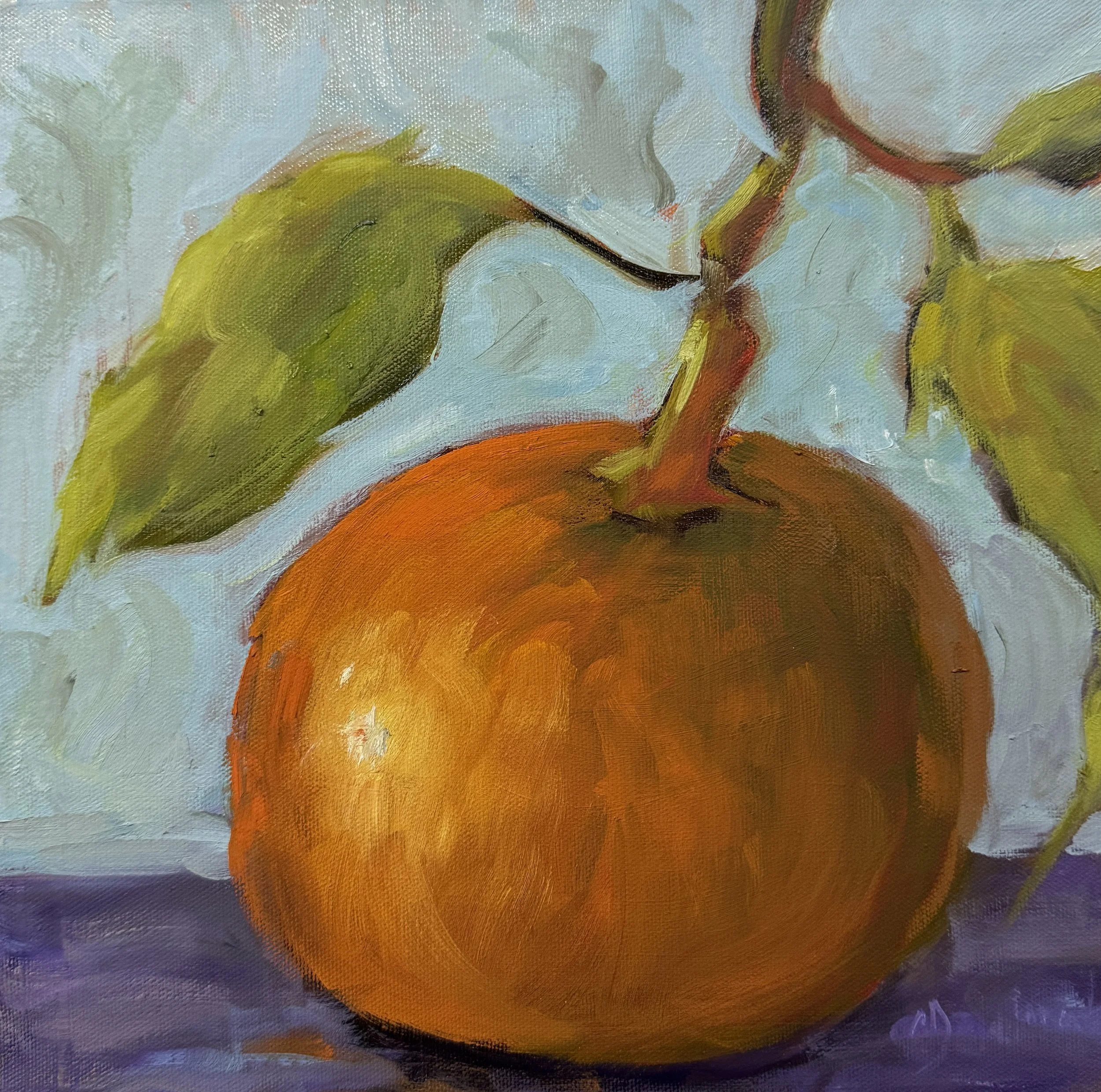 Orange Zest, 12x12, Oil,$200 CathyTetarenko .JPG