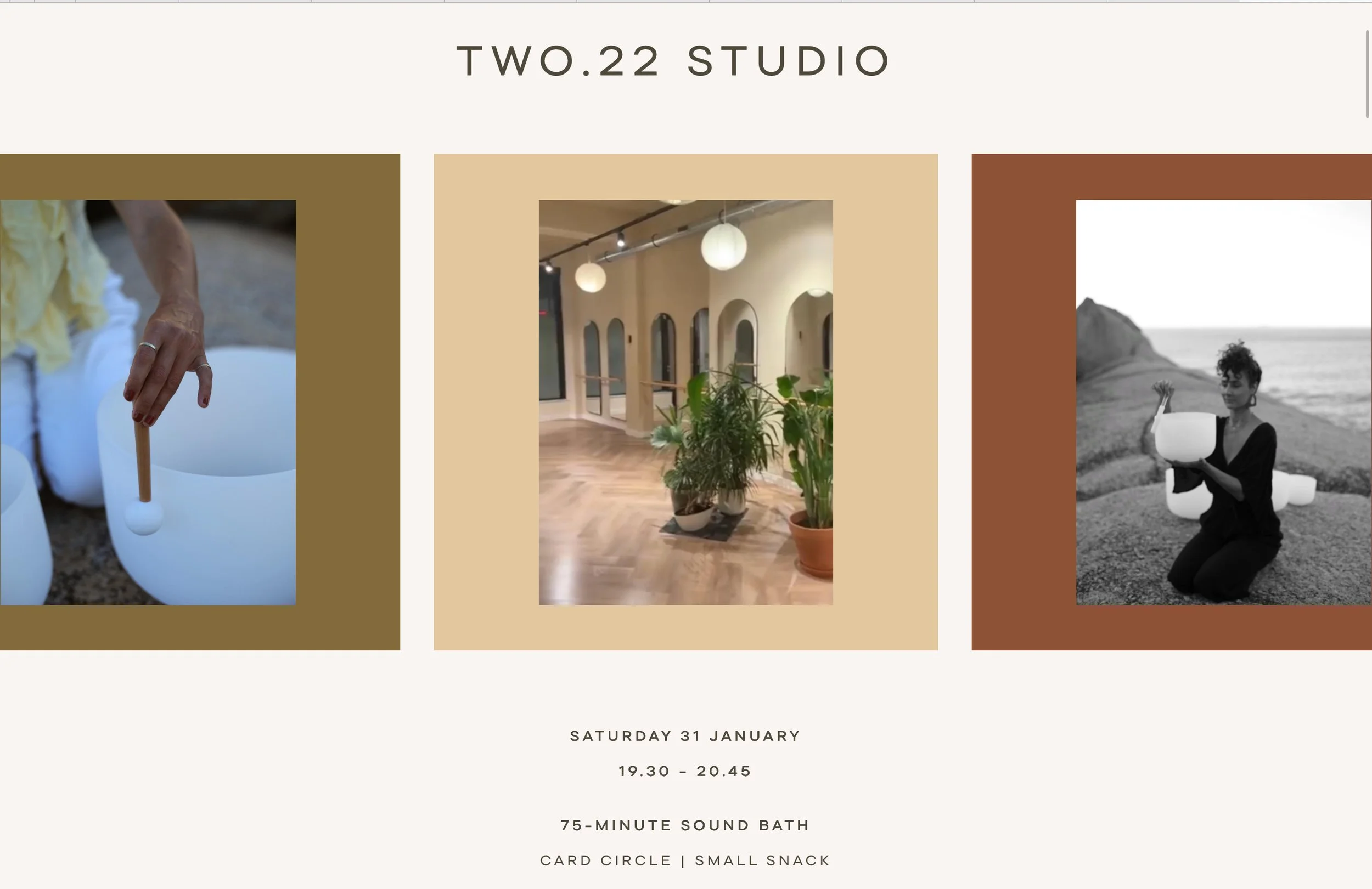 calming saturday evening sound bath 📍 Rotterdam