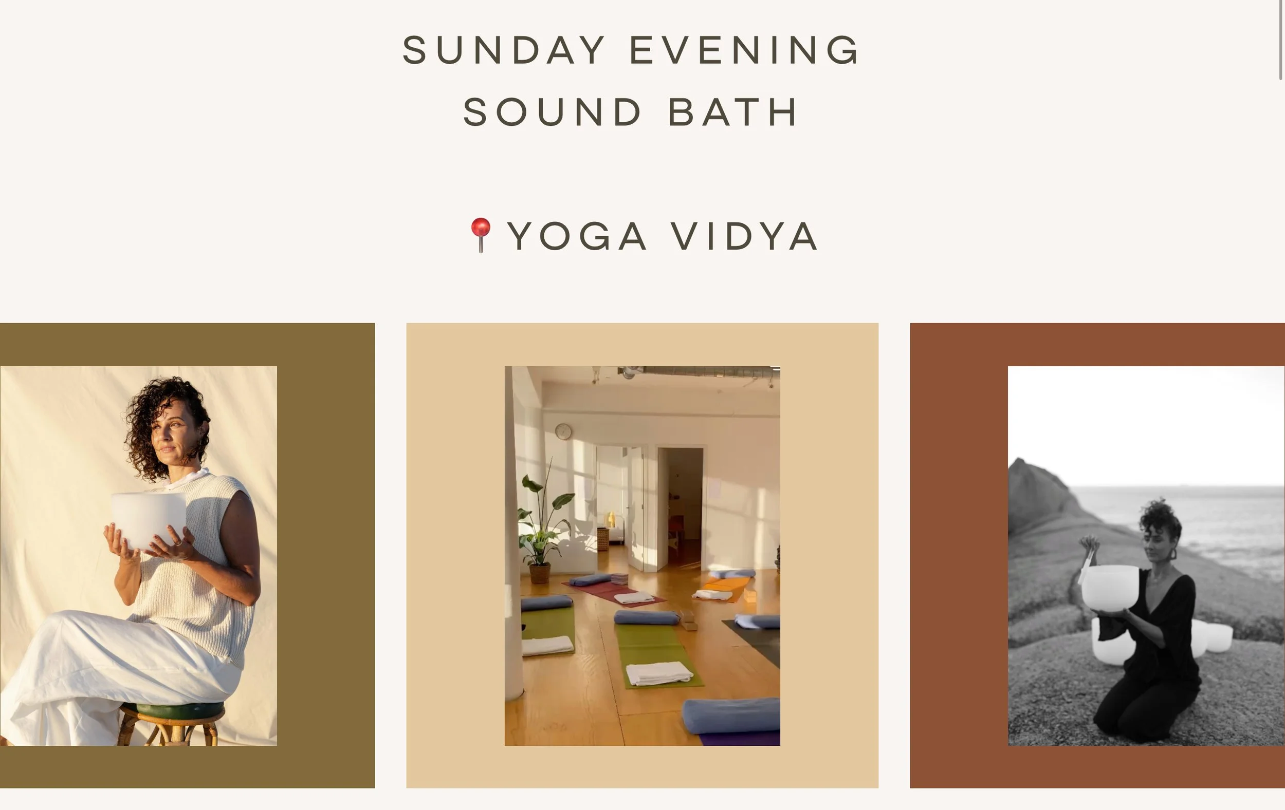 Sunday evening sound bath 📍 Rotterdam 