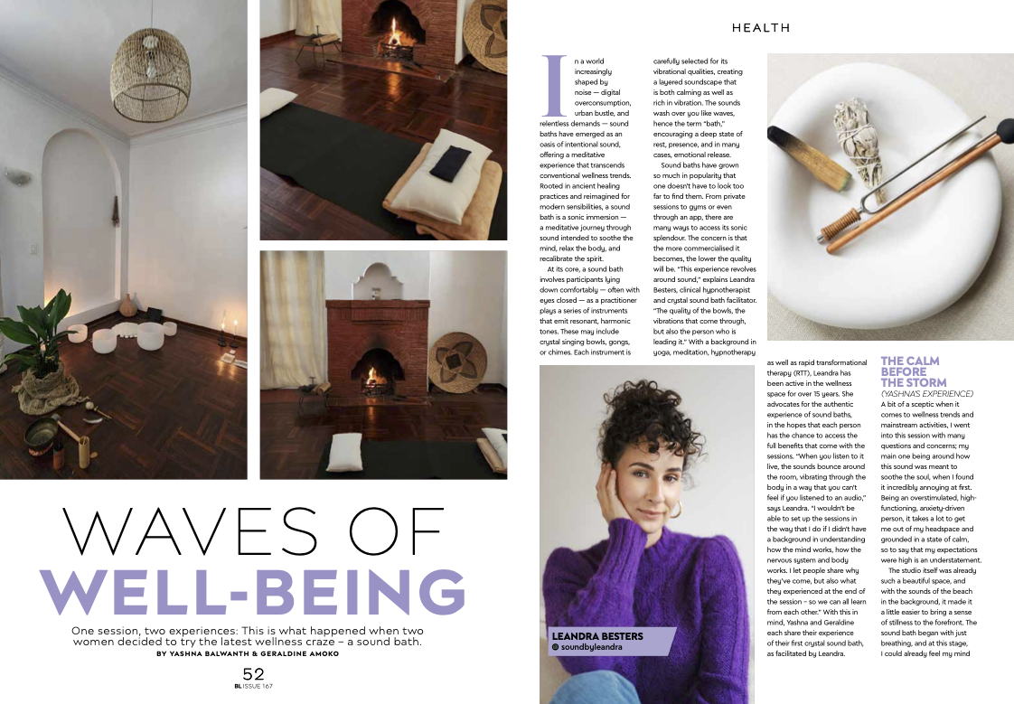 Balanced Life Magazine Interview