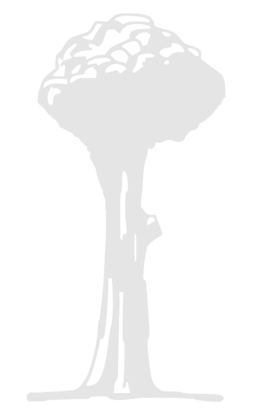 Black silhouette of a flower, possibly a daffodil, with a long stem.