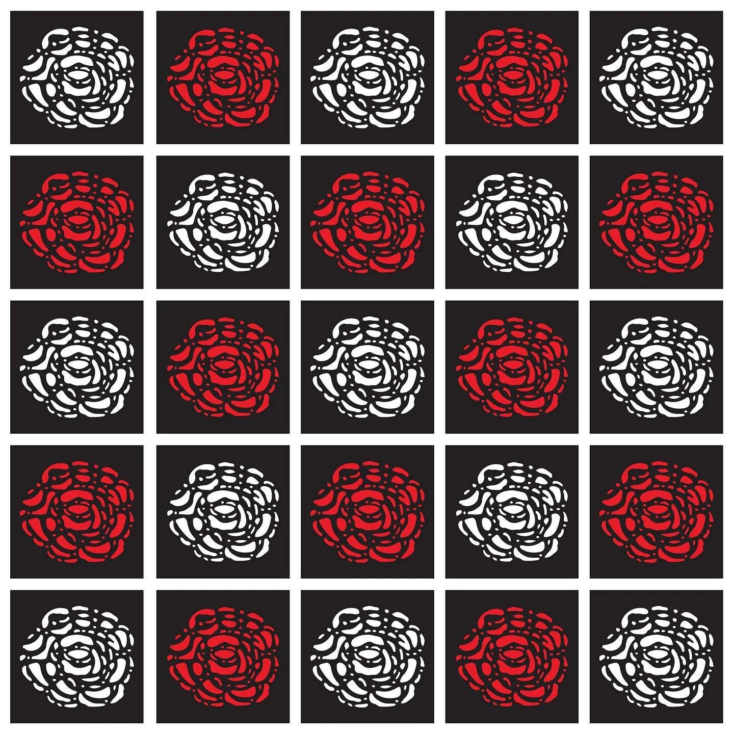 Roses are Red (sometimes), Violets are Blue (irony as violet is literally a color in and of itself), putting definitive labels on things and people is tragic don't you think so too?

Diagonal Objects
Illusion of Half Drop
Checkers

Are they all one a