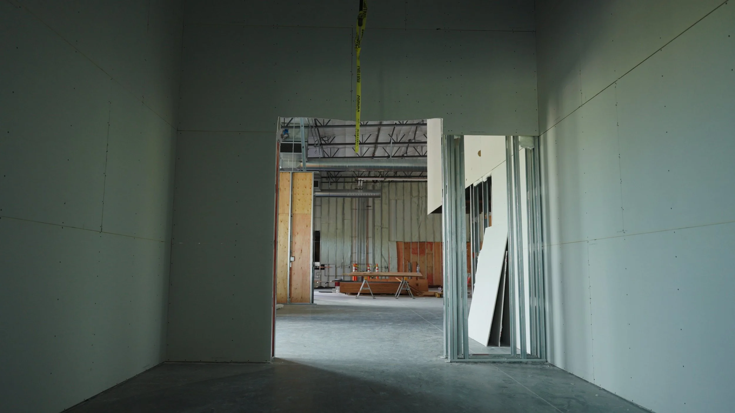 Hive Fit Club gym buildout documentary in Scottsdale Arizona documenting the construction of a large fitness facility