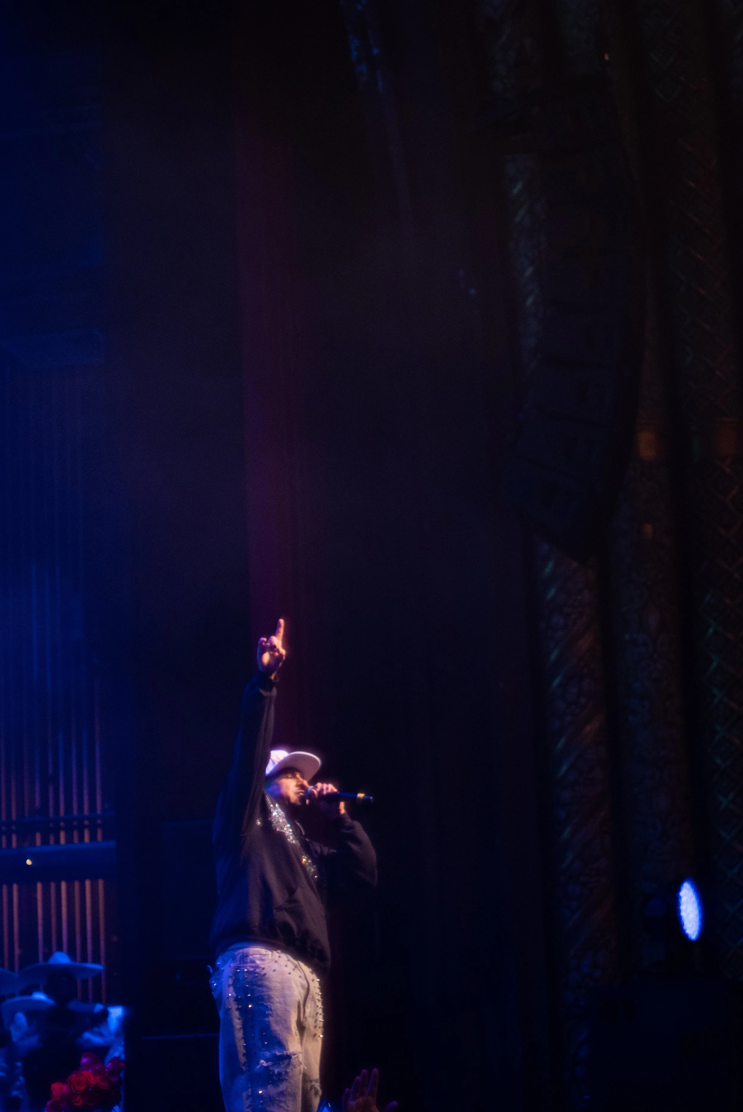 MC Magic performing on stage during the 30 Years of Magic live concert at the Orpheum Theatre