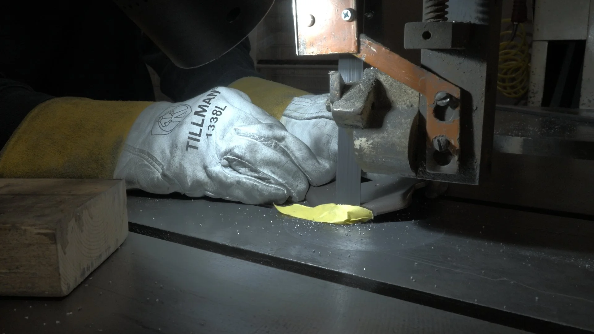 Precision automotive machining detail at CAL Auto Creations during fabrication for Barrett-Jackson Cup build.