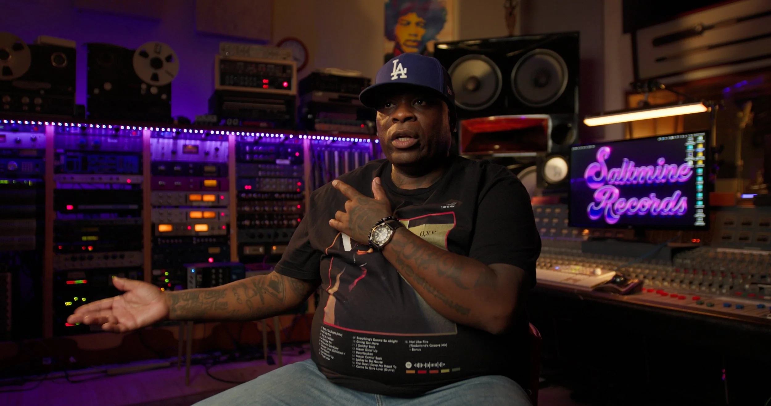 Documentary interview filmed at Salt Mine Studios in Mesa Arizona for the MC Magic 30 Years of Magic documentary