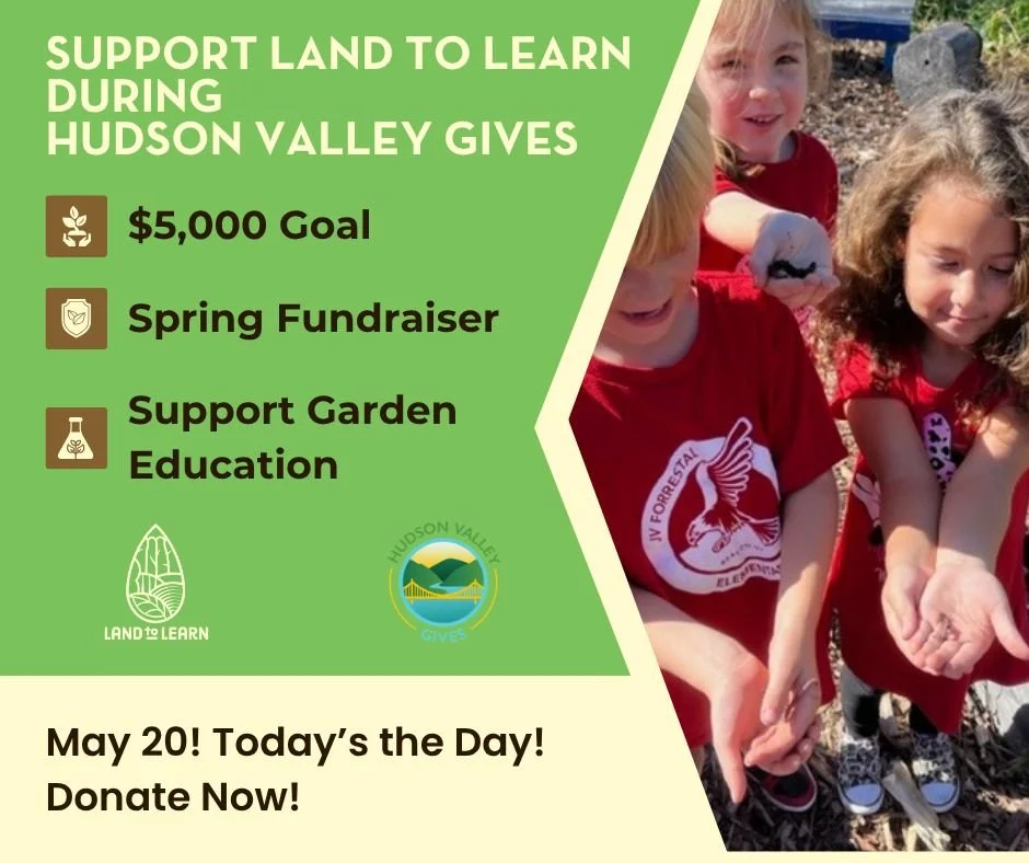 Today's the Day! A little can go a long way when we get together and give together for Hudson Valley Gives!  There are matches and challenge available throughout the day - the org with the most donations received between 8am and 10am gets and additio