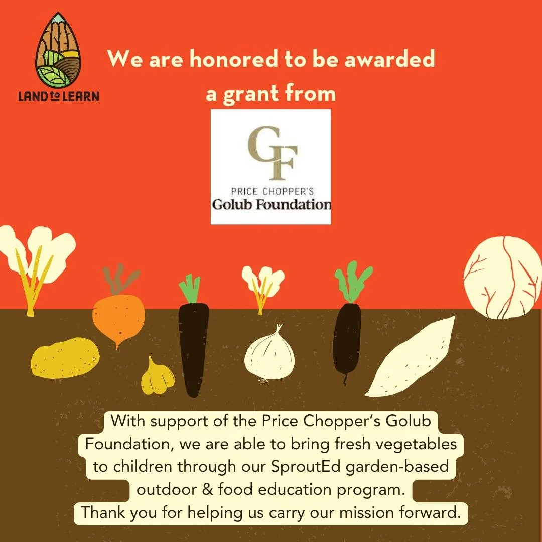 With support of the @pricechopper Supermarkets Golub Foundation, we are able to bring fresh vegetables to children in the #hudsonvalley through our #SproutEd #GardenBasedLearning outdoor &amp; food education program. Thank you for helping us carry ou