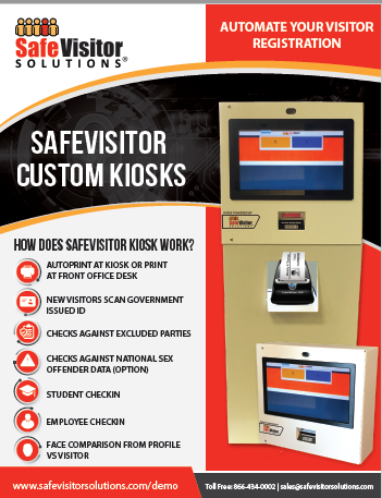 SafeVisitor Custom Kiosks